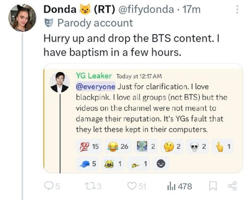ARMYs Warn About The Information YG Leaker Gave About BTS